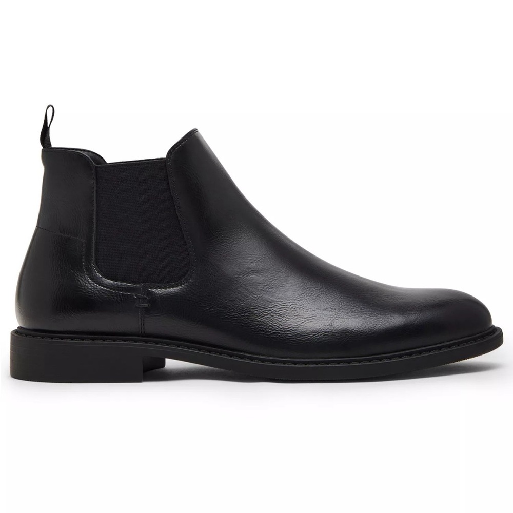 Steve Madden Sallick Chelsea Boots Mens 11M Black Ankle Boot - Picture 2 of 5